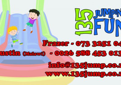 135 Jump Business Card